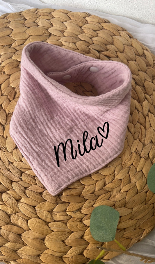 Personalisiertes Musselin-Halstuch – Dein individuelles Basic für Babys