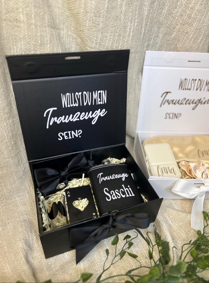 Trauzeugen-Geschenkbox: Willst du mein Trauzeuge sein?