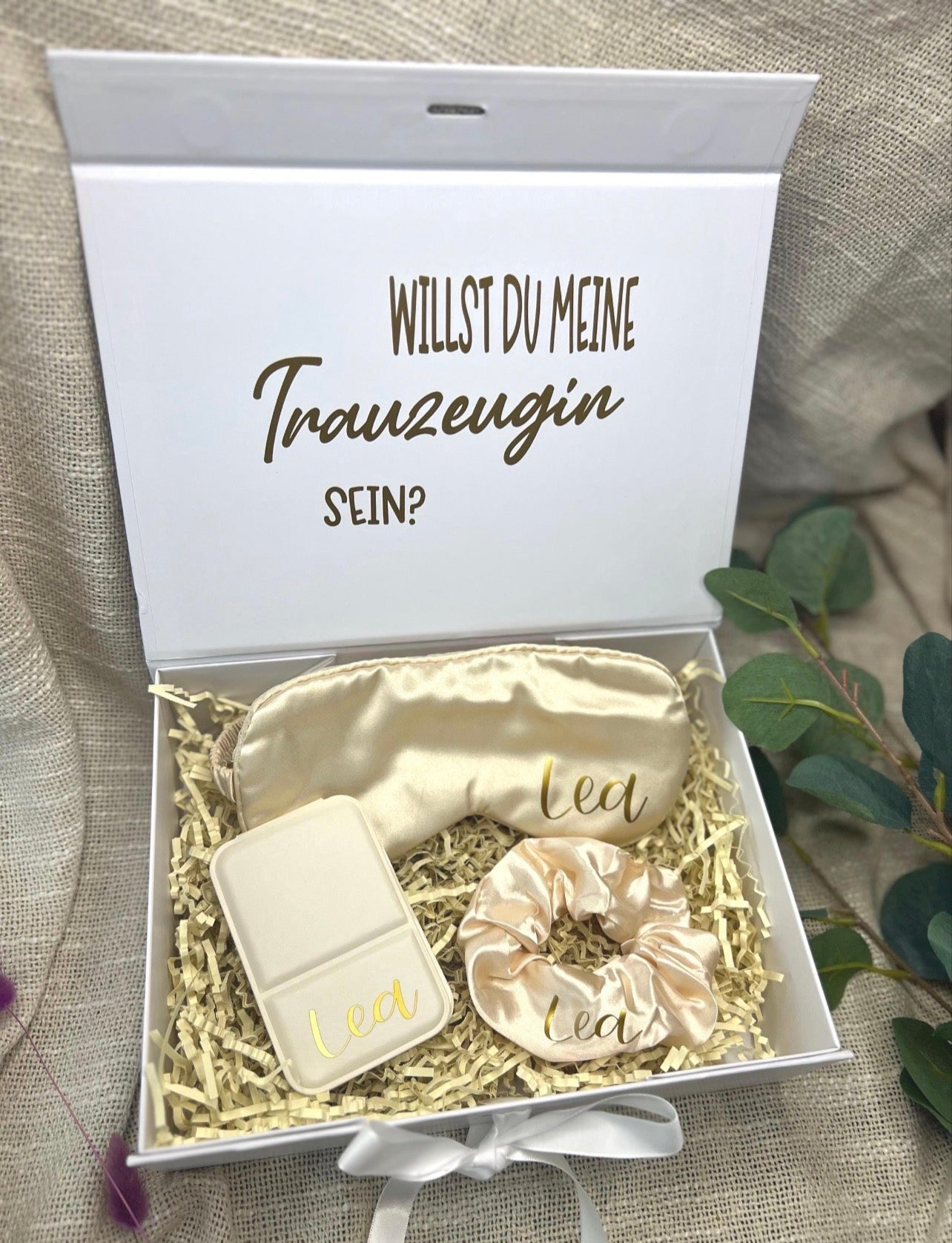 Trauzeugin-Geschenkbox: Willst du meine Trauzeugin sein?