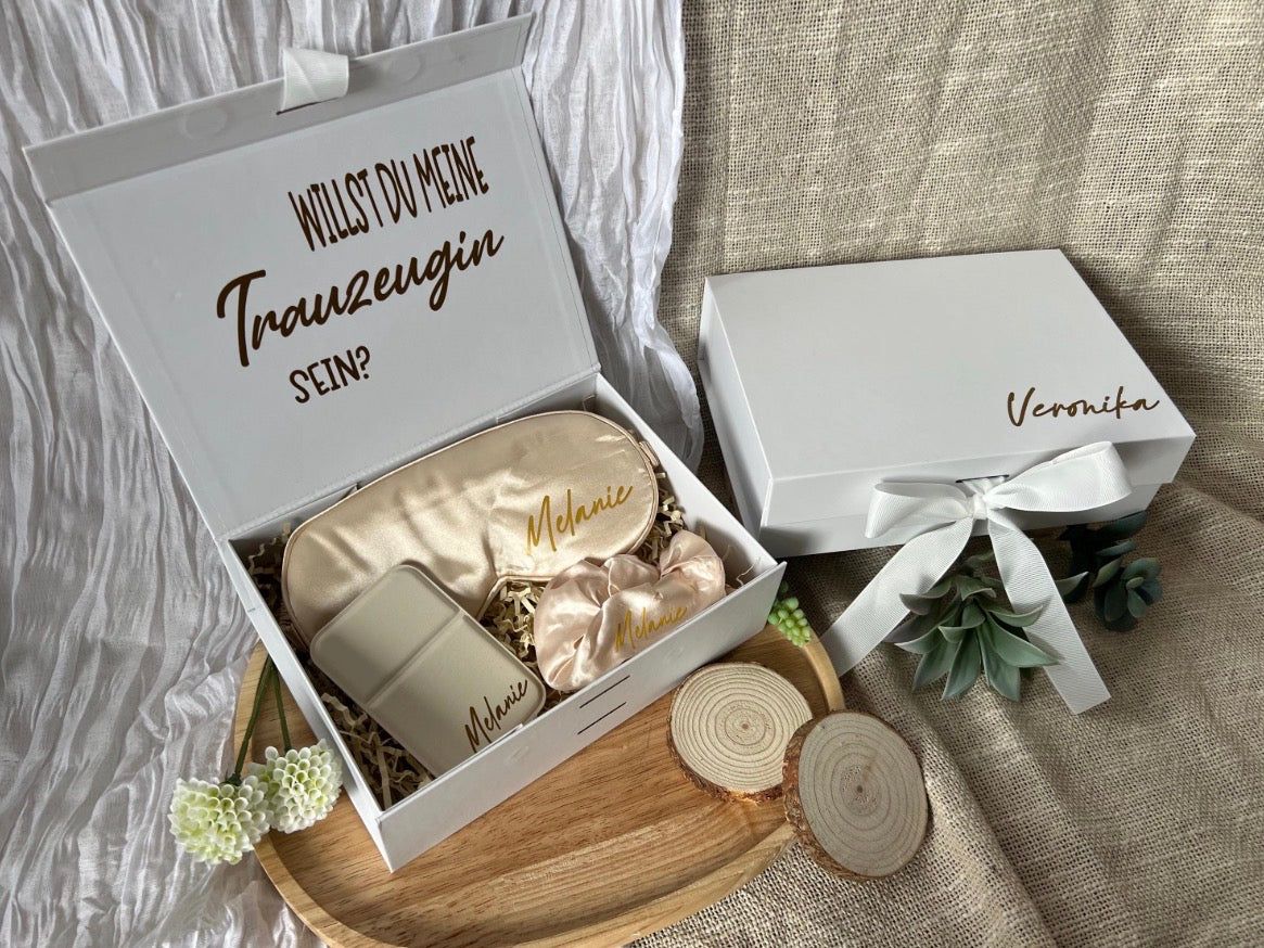 Trauzeugin-Geschenkbox: Willst du meine Trauzeugin sein?