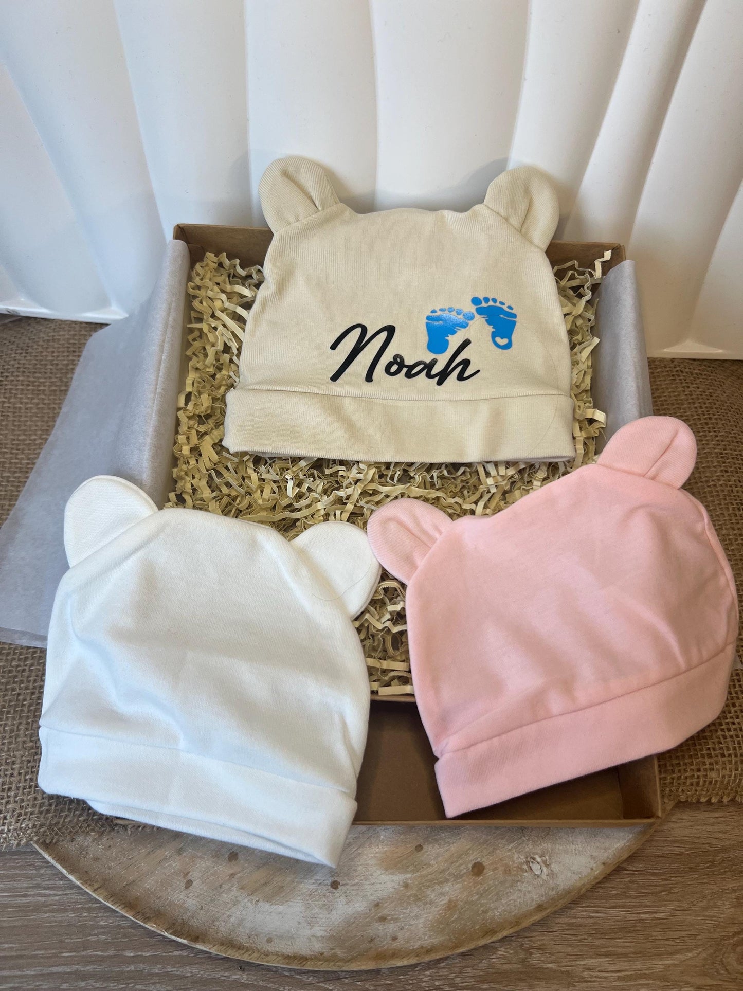 Baby Geschenkbox, zur Geburt, Neugeborene, personalisierte Geschenkidee