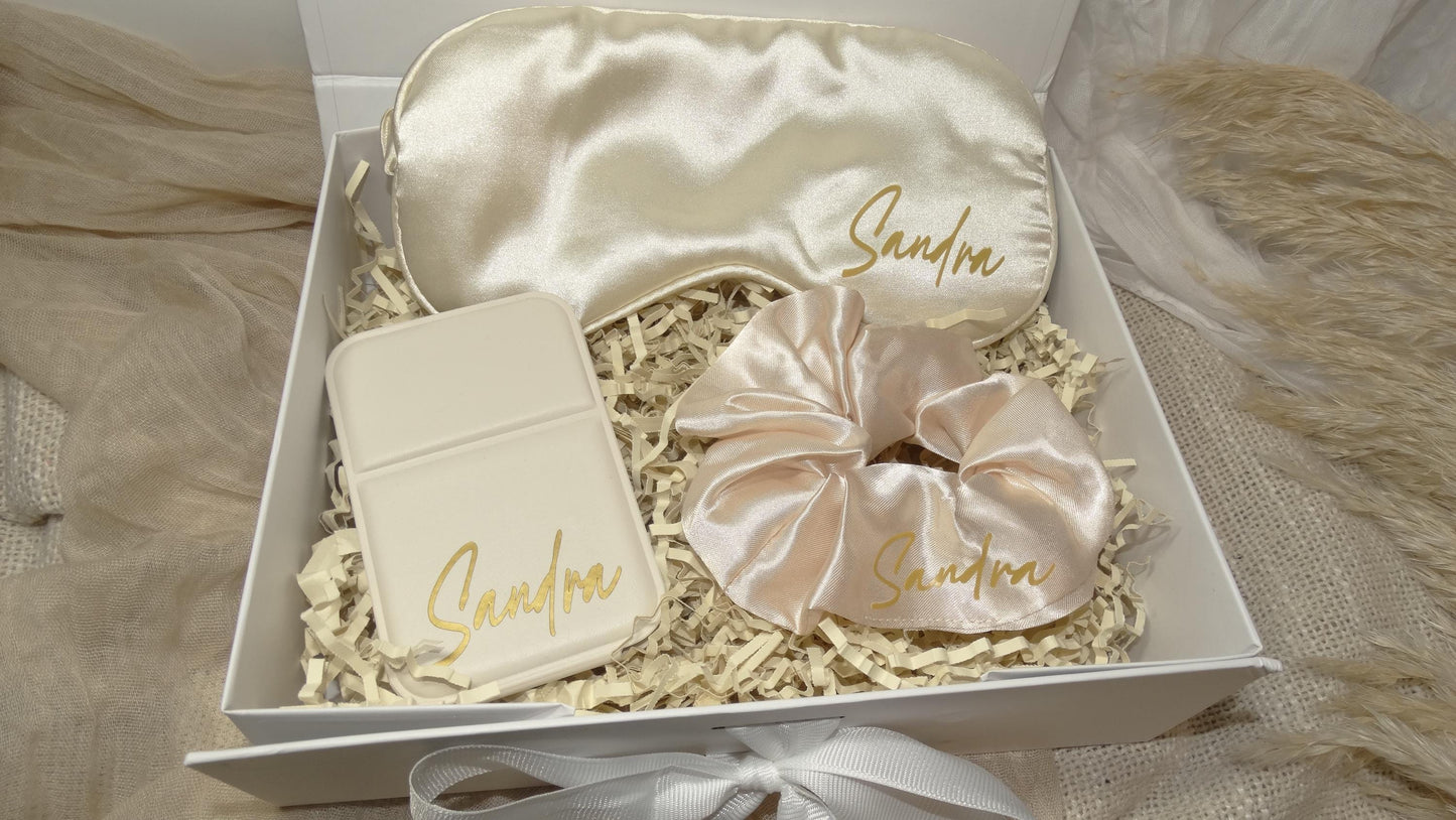 Trauzeugin Geschenk Box personalisiert  Geschenkidee Hochzeit, Trauzeugin fragen, Willst du meine Trauzeugin sein, Trauzeuginnen-Set