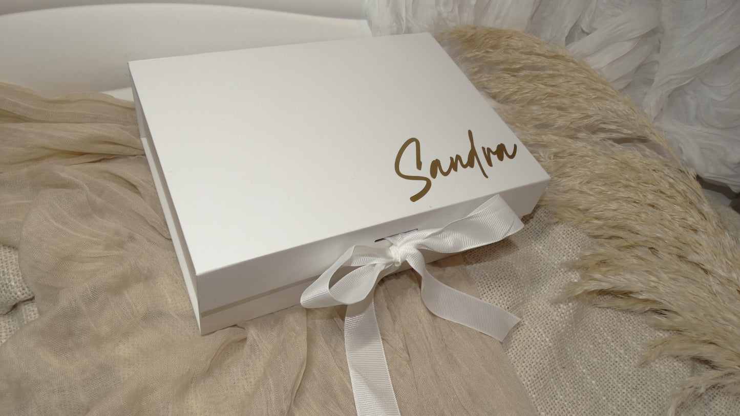 Trauzeugin Geschenk Box personalisiert  Geschenkidee Hochzeit, Trauzeugin fragen, Willst du meine Trauzeugin sein, Trauzeuginnen-Set