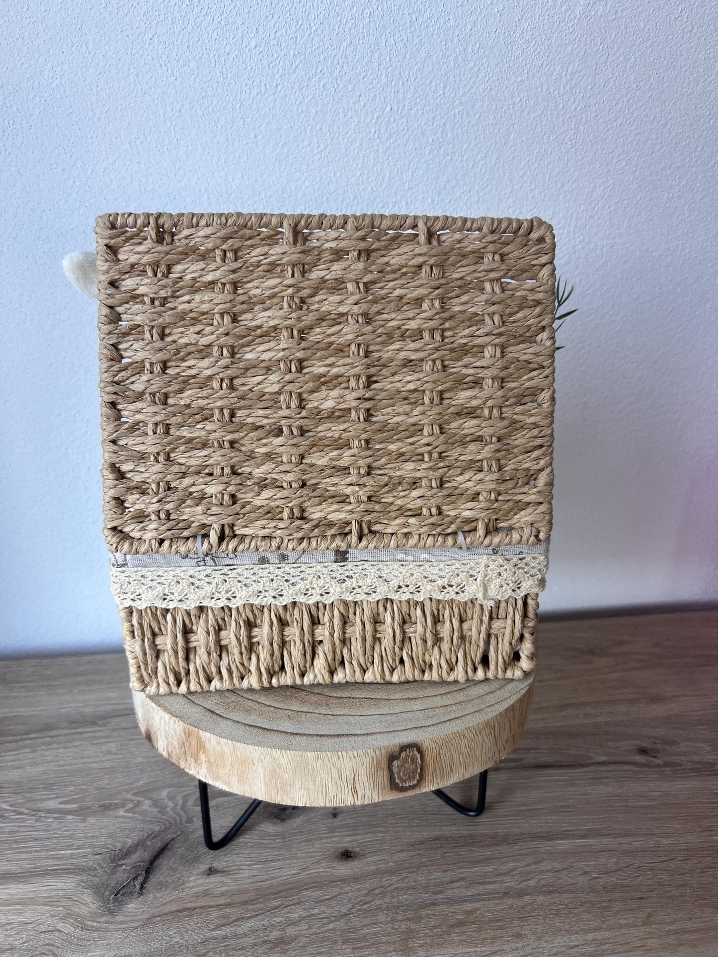 Windeltorte / Personalisiertes Geschenk zur Babyparty & Taufe, mit Schnullerkette, Musselinhalstuch und Rassel